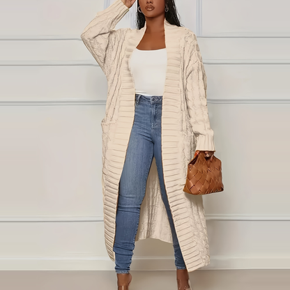 [Last Day Promotion]Women's Oversized Long Cardigan with Pockets