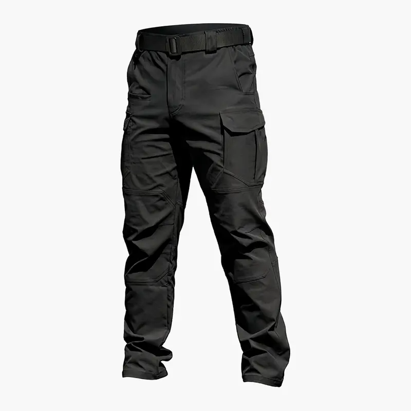 Men's Ripstop Water-Resistant Tactical Cargo Pants with free belt