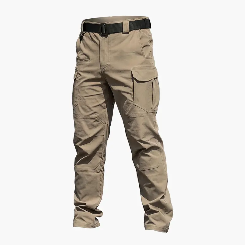 Men's Ripstop Water-Resistant Tactical Cargo Pants with free belt