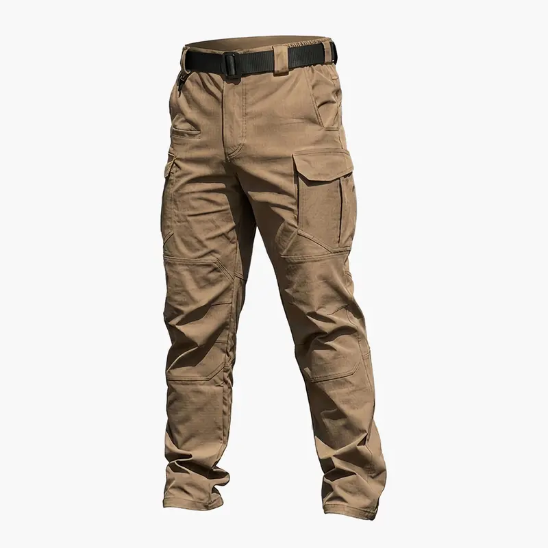 Men's Ripstop Water-Resistant Tactical Cargo Pants with free belt