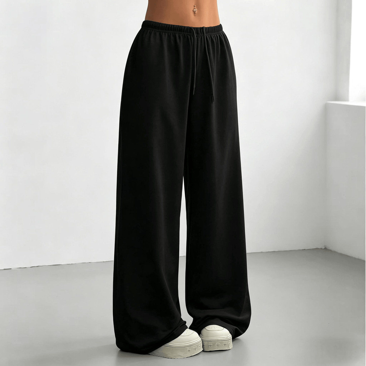 Oversized Sports Pants Loose Lounge Pants