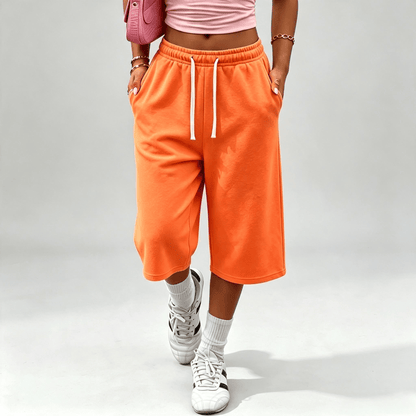 Women’s wide-leg loose pants with pockets