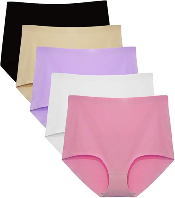 ❤️No Show Underwear for Women High Waist Seamleass Briefs Panties