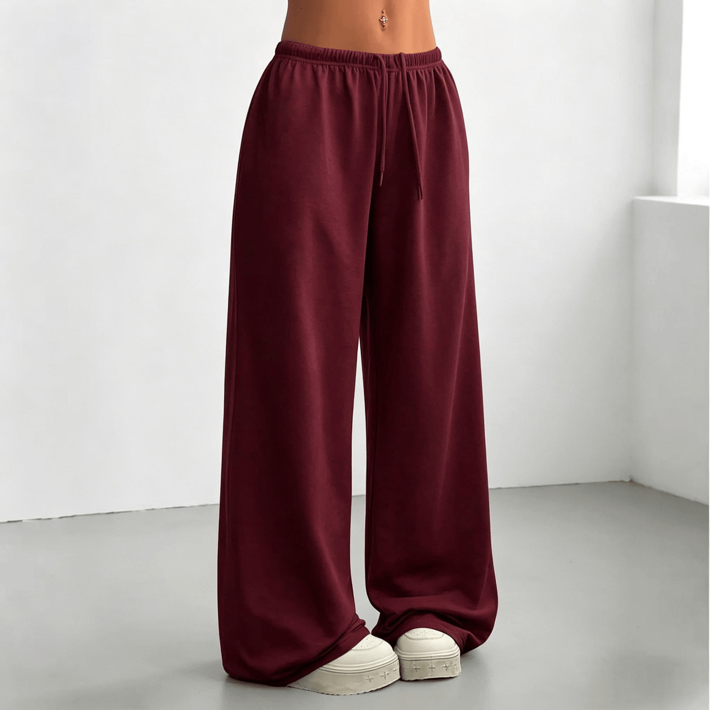 Oversized Sports Pants Loose Lounge Pants