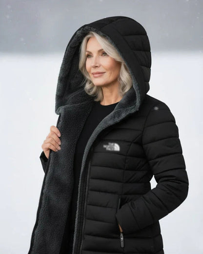 [Clearance] – Quilted coat with fleece lining