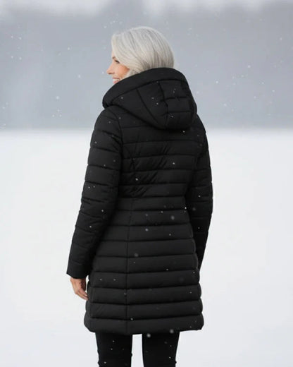 [Clearance] – Quilted coat with fleece lining