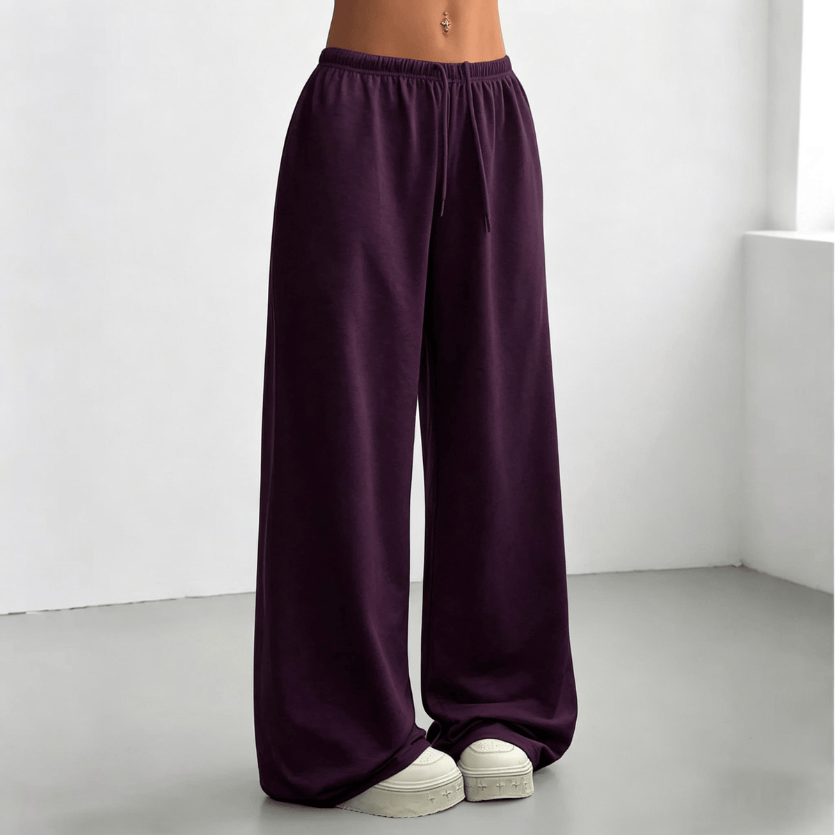 Oversized Sports Pants Loose Lounge Pants
