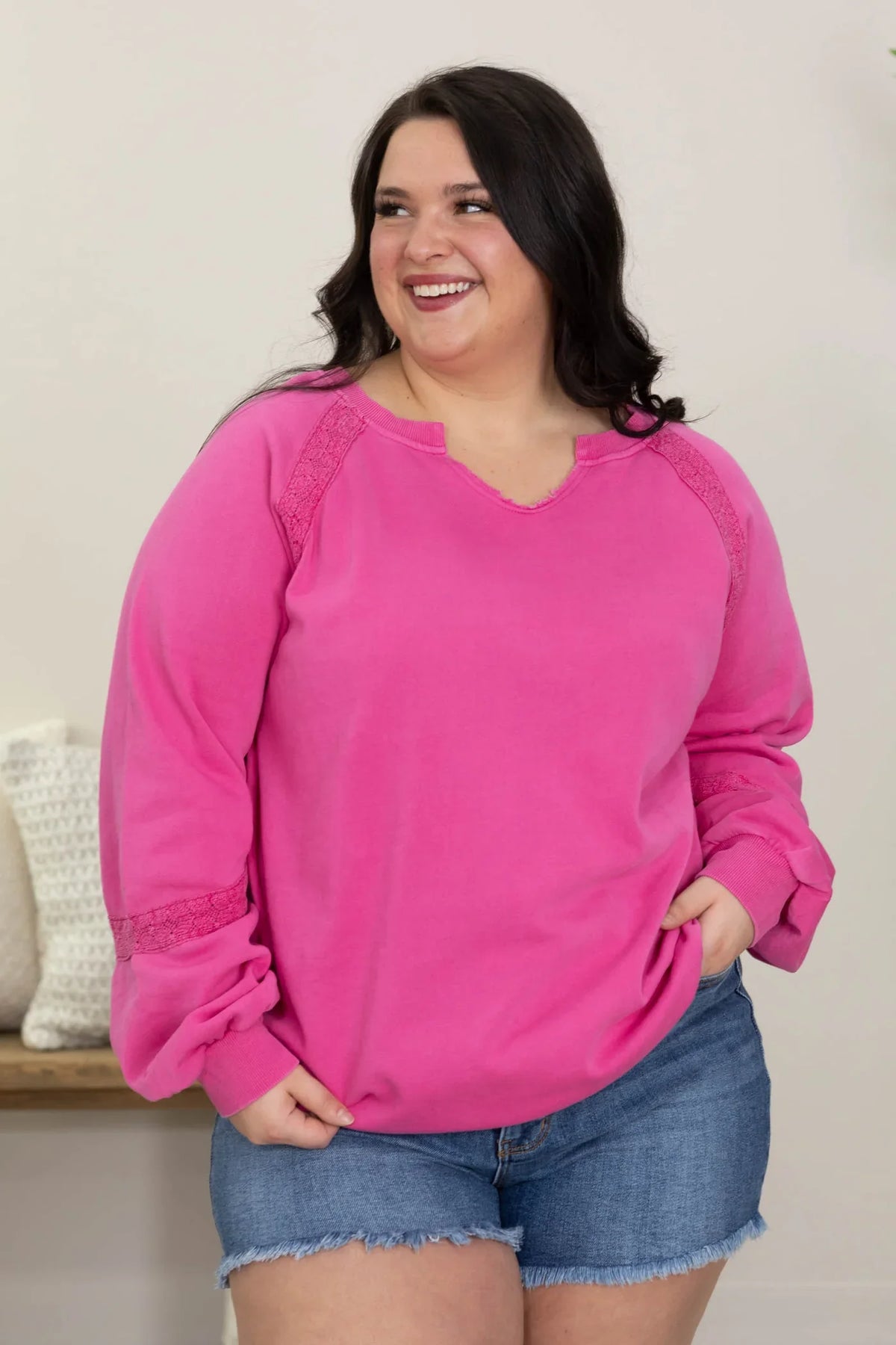 Boho Dream Notch Sweatshirt