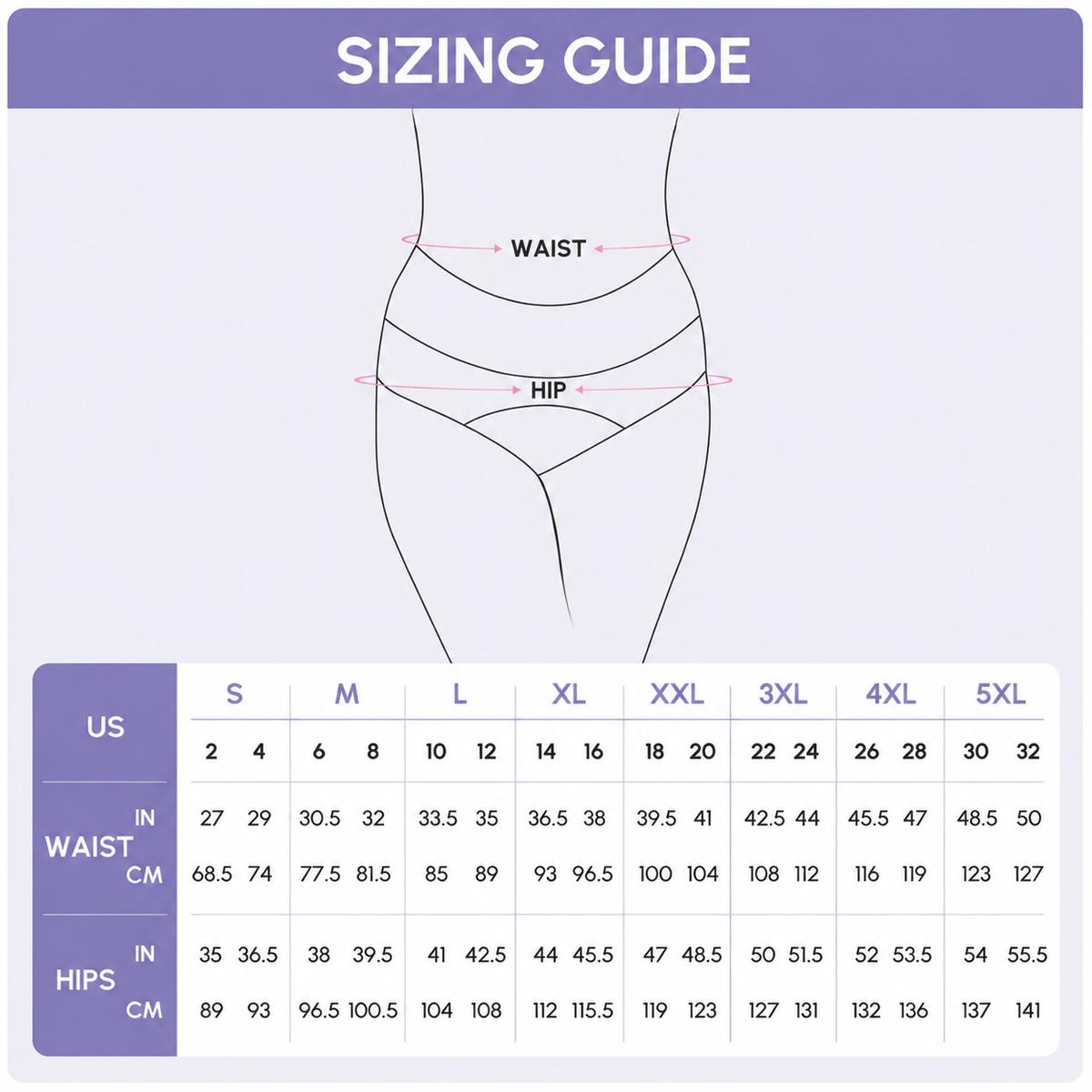 ❤️No Show Underwear for Women High Waist Seamleass Briefs Panties