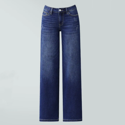 Rise Baggy Stretchy Wide Leg Jeans