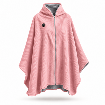 Wearable Heated Blanket Wrap for Women – Ultra-Soft Fleece Winter Cover