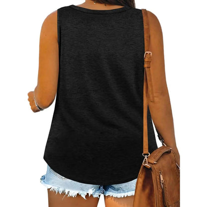 Tank Tops for Women Summer Sleeveless Scoop Neck T-Shirts